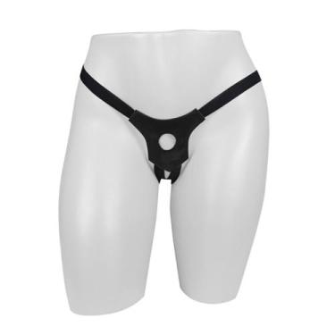 Imagem de Cinta Strap On Simples em Elástico para Casais - Adão e Eva