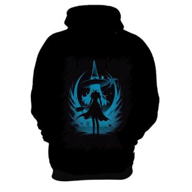 Imagem de Blusa de Frio Bruxa Halloween Azul Festa 9 - Kasubeck Store, Inf 08