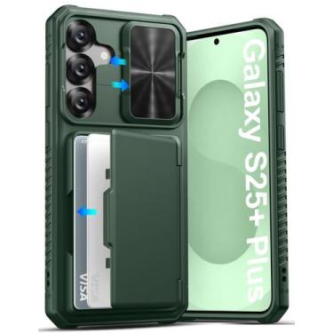 Imagem de Capa ATATOO para Samsung Galaxy S25+ Plus com Suporte para Cartão