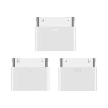 Imagem de Adaptador Lightning Para 30 Pinos Para iPhone 4 4S iPad 2 3 iPod Touch