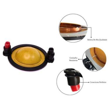 Imagem de 2 Reparo Driver D250x Com 2 Super Tweeter St200 Jbl Selenium D 250 X S