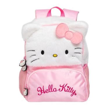 Imagem de Mochila Passeio Hello Kitty 12" Meninas Infantil Peluciada - Clio Styl