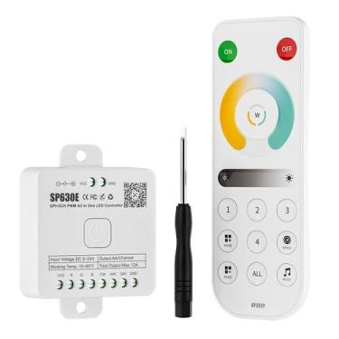 Imagem de Controlador LED BTF-LIGHTING SP630E Kit RF Bluetooth de 4 zonas