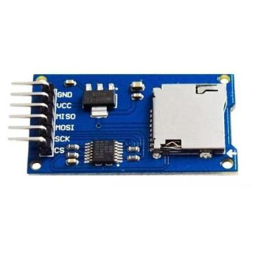 Imagem de Módulo Adaptador Cartão Micro SD para Arduino - 5V, SPI, 41x24mm - OEM