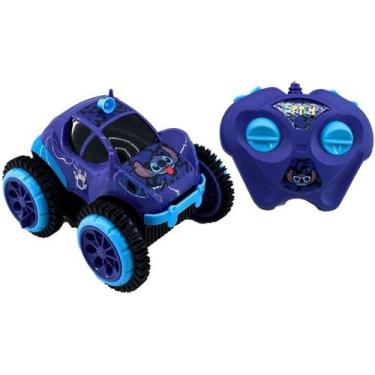 Imagem de Carrinho de Controle Remoto, 3 Funções, Stitch, Disney 3251-Candide
