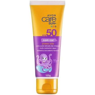 Imagem de Protetor Solar Sun Care Fps 50 Kids Com Cor 120gProtetor Solar Sun Car