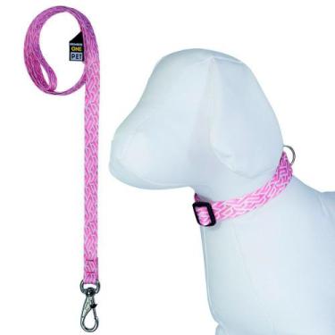 Imagem de Coleira de Cachorro Ajustável com Guia Estampa Girls - NUMBER ONE PET,