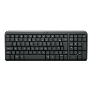 Imagem de Teclado K250 sem Fio Bluetooth com Layout Abnt2 Grafite Compatível com Diversos Disposi...