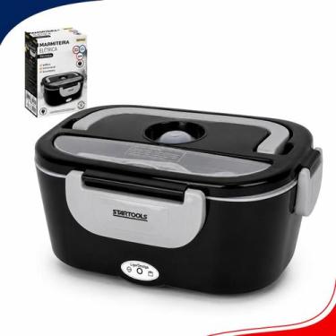 Imagem de Marmiteira Elétrica 1,5l Térmica Bivolt Preta 60w Quente Startools Mar