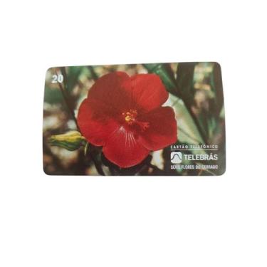 Imagem de Cartão Telefônico Série Flores do Cerrado Pavônia 1.995 - Interprint