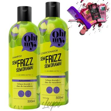 Imagem de Kit Oh My Sem Frizz Sem Drama 500ml 2 Itens - Oh My Cosmetics