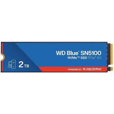 Imagem de SSD M.2 SN5100 com Nvme PCIE 4.0 7100-6700 MB-s WDS200T5B0E 2TB Western Digital