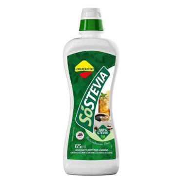 Imagem de Adoçante Lowçucar Stevia Líquido 65ml - Zero Calorias e Sem Glúten