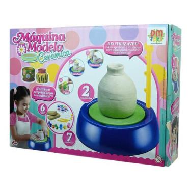 Imagem de Brinquedo Máquina Modelar Cerâmica Dm Toys - DMT7103