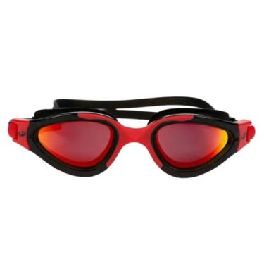 Imagem de Oculos de natação hammerhead offshore polarized mirror, Vermelho