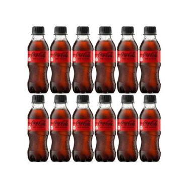 Imagem de Coca-Cola Sem Acucar PET 200ml Kit com 12 Unidades