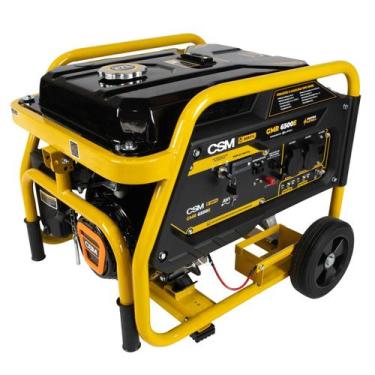 Imagem de Gerador De Energia Gasolina 6.0kVA 13HP GMR 6500E CSM