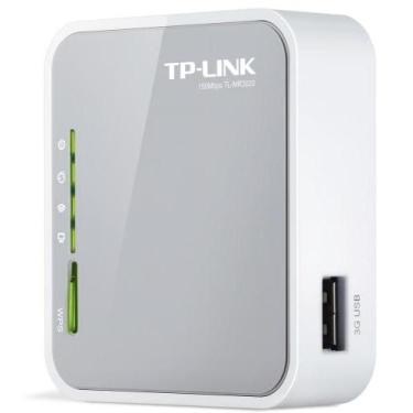 Imagem de Roteador Wi-Fi Portátil TP-Link TL-MR3020 - 150Mbps - Modo 3G/4G, Clie