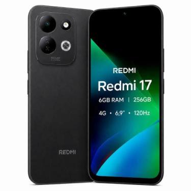 Imagem de Xiaomi Redmi 17 4G Global 6GB RAM 256GB Oferta Relâmpago, 256GB, Preto