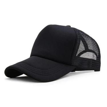 Imagem de Boné De Beisebol Ajustável Unissex Em Malha, Estilo Snapback Hip Hop, 