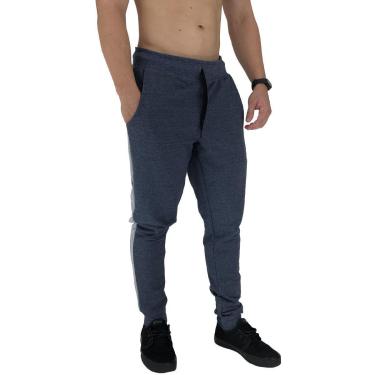 Imagem de Calça Masculina Com Listra Lateral Sport MXD Conceito Básico Moletom-Masculino