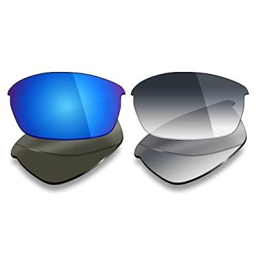 Imagem de Mryok 2 pares de lentes polarizadas para óculos de sol Oakley Flak Jacket – Opções