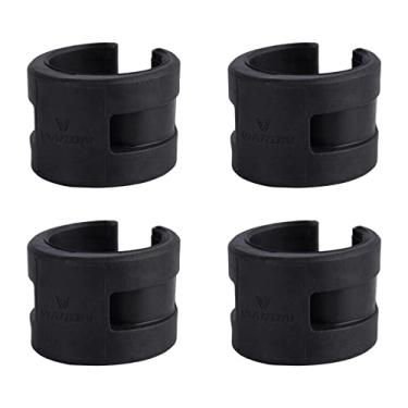 Imagem de Fancyes 4 pçs protetor de corrente de protetor de de protetor protetor de anticolisão protetor de corrente protetor, PRETO