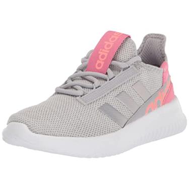 Imagem de adidas Kaptir 2.0 Running Shoe, Grey Two/Silver Metallic/Acid Red, 4.5 US Unisex Big Kid