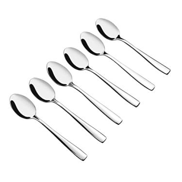 Imagem de Kekow 8 peças mini colheres de café/colher de expresso, 13 cm