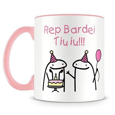Imagem de Caneca Personalizada Meme Flork - Rep Bardei Tiu iu (rosa)