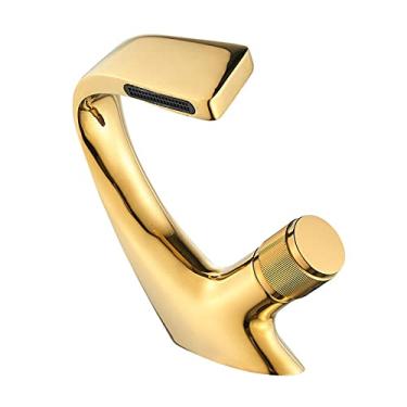 Imagem de Torneiras pretas para pia de banheiro misturador de água quente e fria para guindaste montado em deck de furo único torneira de banho com acabamento cromado, 5, china