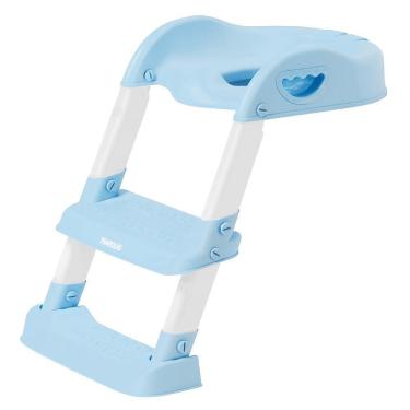 Imagem de Redutor Assento Sanitario Infantil Com Escada Azul Pimpolho