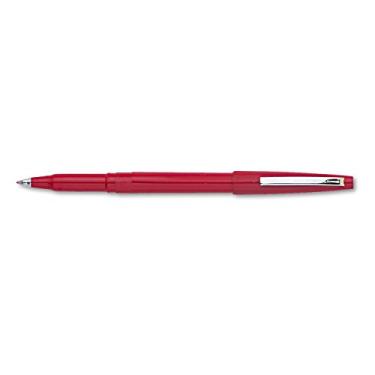 Imagem de Caneta esferográfica Pentel Rolling Writer – Tipo de ponta de caneta média – 0,4 mm Tamanho da ponta da caneta – Tinta vermelha – barril vermelho – 12 / caixa