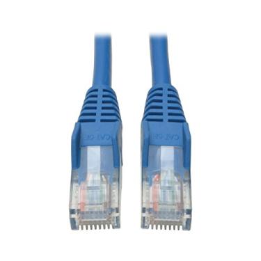 Imagem de Tripp Lite Cat5 Cat5e Cabo de patch moldado sem pressão UTP Azul RJ45 M/M 35 ft 35 ' (N001-035-BL)