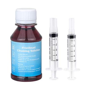 Imagem de Limpador de cabeça com impressão a jato de tinta para cartuchos de tinta 902 564XL Funciona com Officejet 6968 6978 4620 Photosmart 5520 6510 6520 7520 7510 7525 DeskJet 3520 3522 Kit de limpeza de impressora - 100 ml
