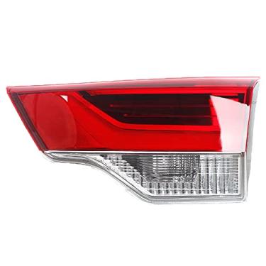 Imagem de JESYMBX Lâmpada traseira externa ou interna lâmpada de aviso de seta traseira lâmpada de freio para-choque traseiro carro de parada traseira para Toyota Highlander 2017 2018 2019 2017-2019 sem lâmpada vermelha