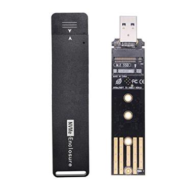 Imagem de Xiwai USB 3.0 para NVME M-Key M.2 NGFF SATA SSD externo PCBA adaptador conversor RTL9210B chipset