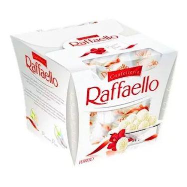 Imagem de Bombom Raffaello 15 Unidades 150G Chocolate -Ferrero Rocher