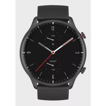 Imagem de Smartwatch Amazfit Fashion gtr 2 Sport Edition 1.39 caixa 46.4mm de liga de alumínio black, pulseira obsidian black A1952