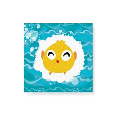 Imagem de Arte Maníacos Quadro Decorativo em Tela Canvas Pinto Água - 50x50cm