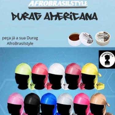 Imagem de Kit 360waves - Durag, Escova, Pomada E Plastic Bag