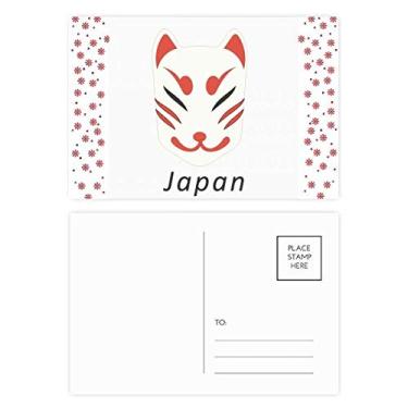 Imagem de Cartão postal tradicional japonês, cabeça de raposa, Natal, Natal, celebração, cartão postal bênção