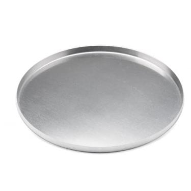 Imagem de Forma Para Assar ou Servir Pizza Em Alumínio 35cm - Kit 2 Peças (Padrão)