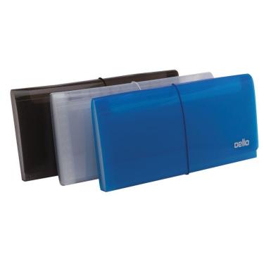 Imagem de Pasta Sanfonada Porta Cheque Pp C/12 Divisorias Sortido