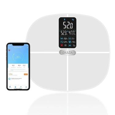 Imagem de Balanca Bioimpedancia Com Frequencia Cardiaca Ekaza  Ekwl-F1919b