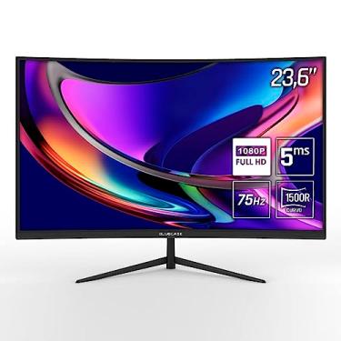 Imagem de Monitor Led 23.8 Curvo Widescreen Frameless Preto