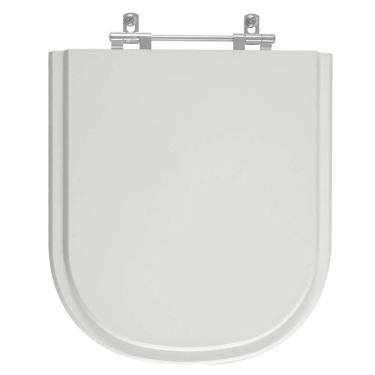 Imagem de Assento Sanitário Poliester Vogue Plus Cinza Real para vaso Deca