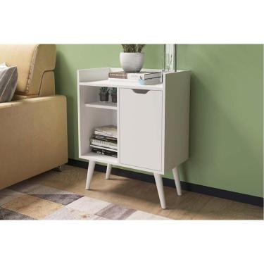 Imagem de Aparador de Sala Jantar AP2310 1 Porta Branco - Tecno Mobili
