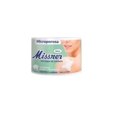 Imagem de Fita Microporosa 5,0 Cm X 4,5M Bege Missner