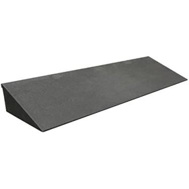 Imagem de As Rampas Para Cadeiras De Rodas Para Portas Com Degraus São Resistentes E Antiderrapantes, Adequadas Para Portas, Varredoras, Banheiros, Escadas, Skate, Bicicletas,50 * 16 * 6cm,Pleasant63